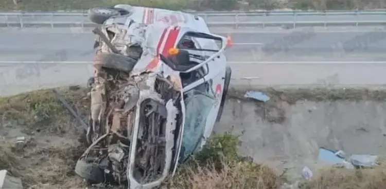 Sakaryada Ambulans kazası